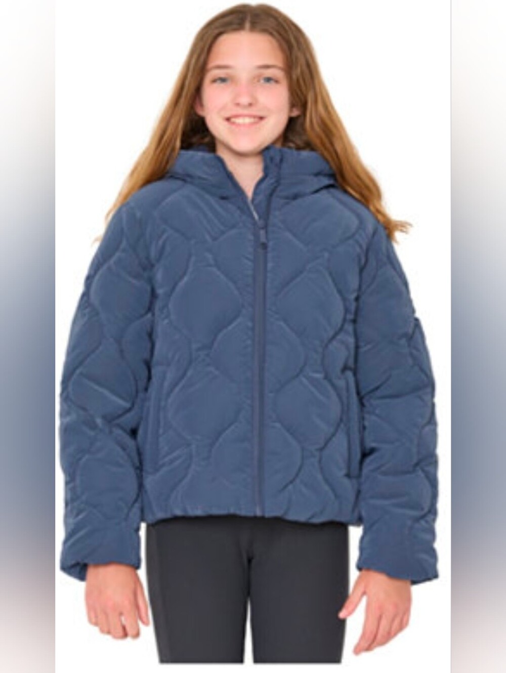 Sam Edelman's Big Girls' Velvet Touch Onion Quilted Jacket Small 7/8 NEW